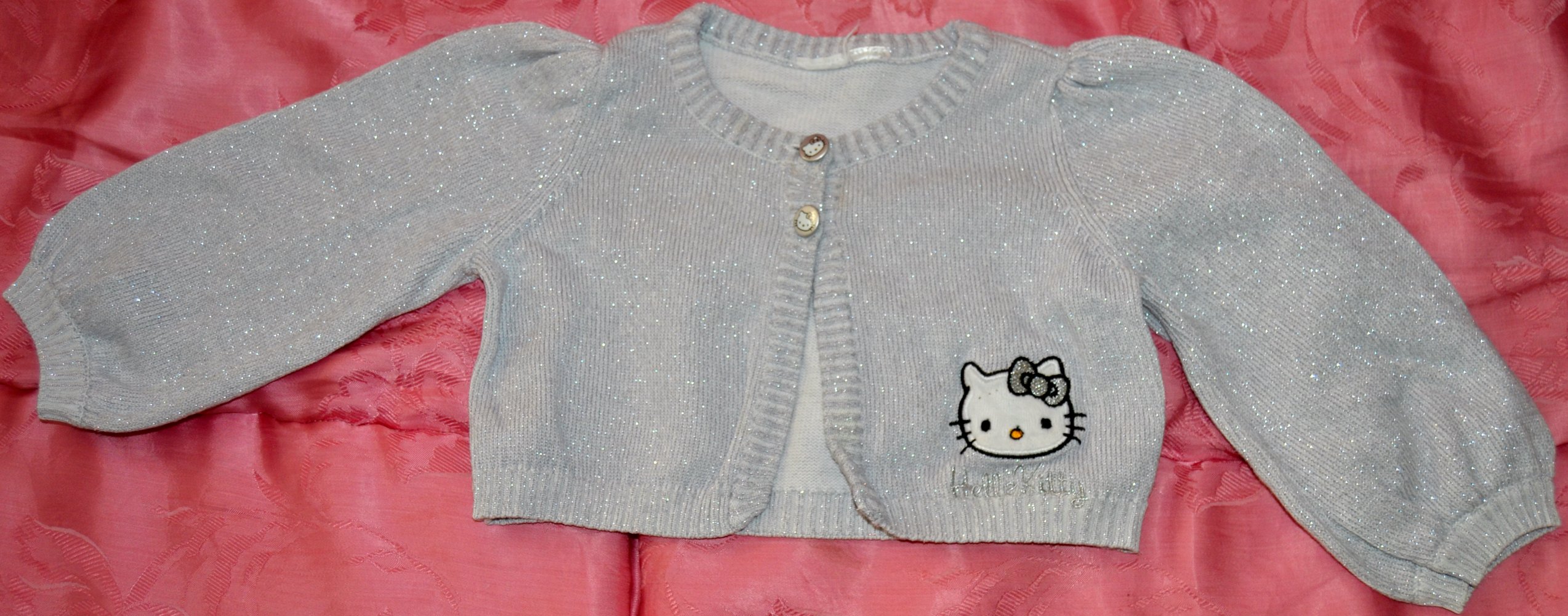 Hello Kitty Kleid mit Bolero, Farbe: Silber, Größe: 86-92