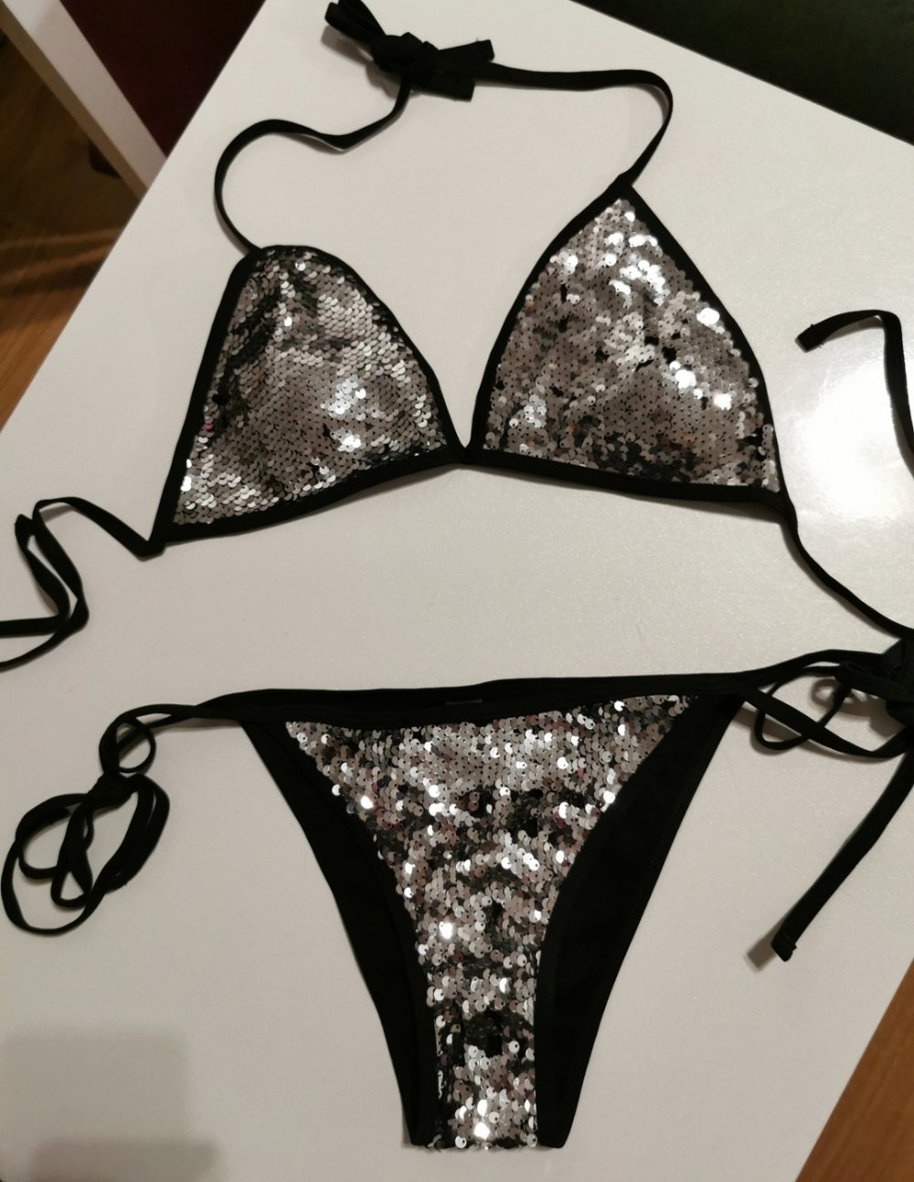 Pailetten bikini M