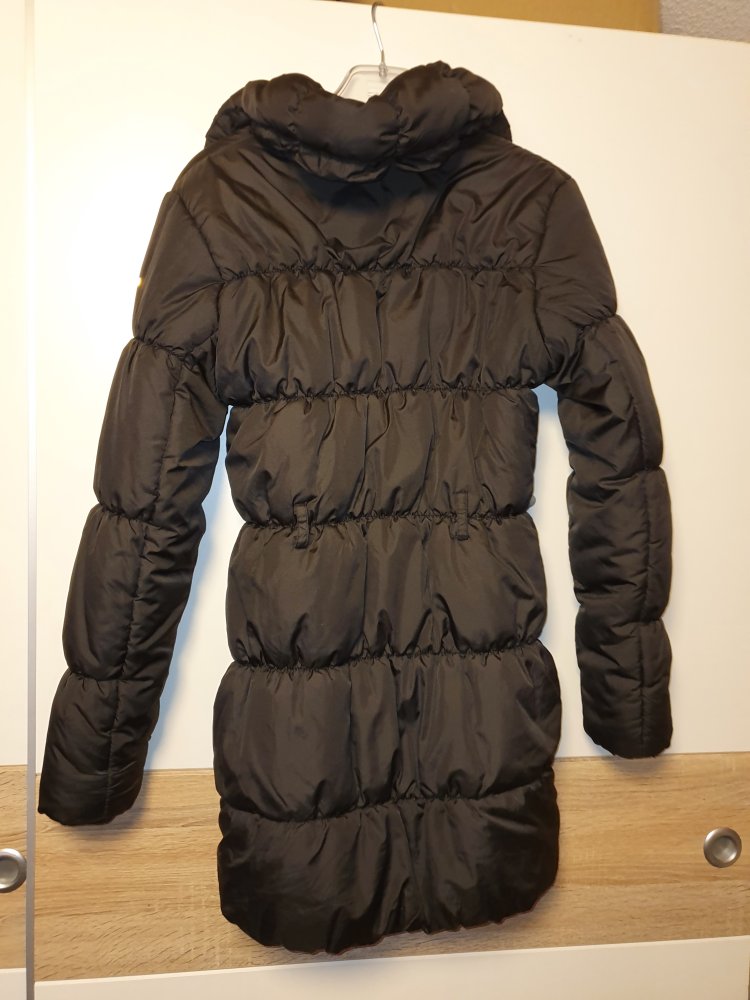 Schwarze Winterjacke / Mantel