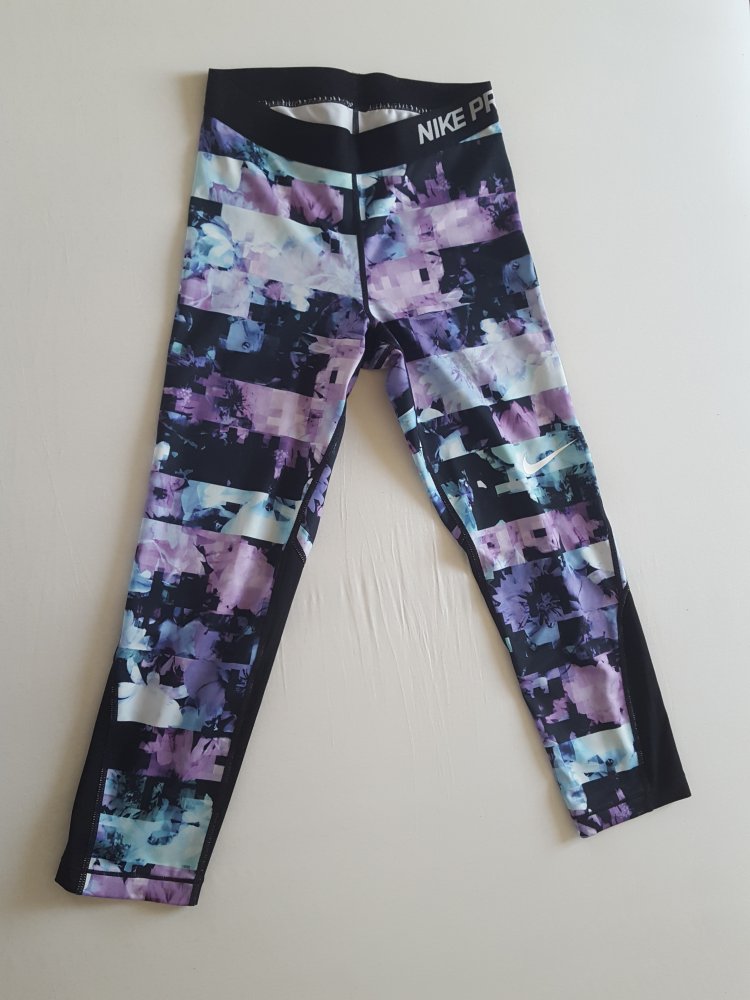 Nike Pro Leggins w NEU Gr.XS Sport bunt