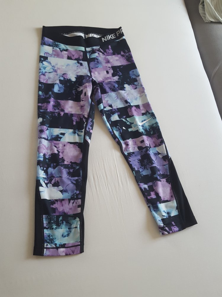 Nike Pro Leggins w NEU Gr.XS Sport bunt