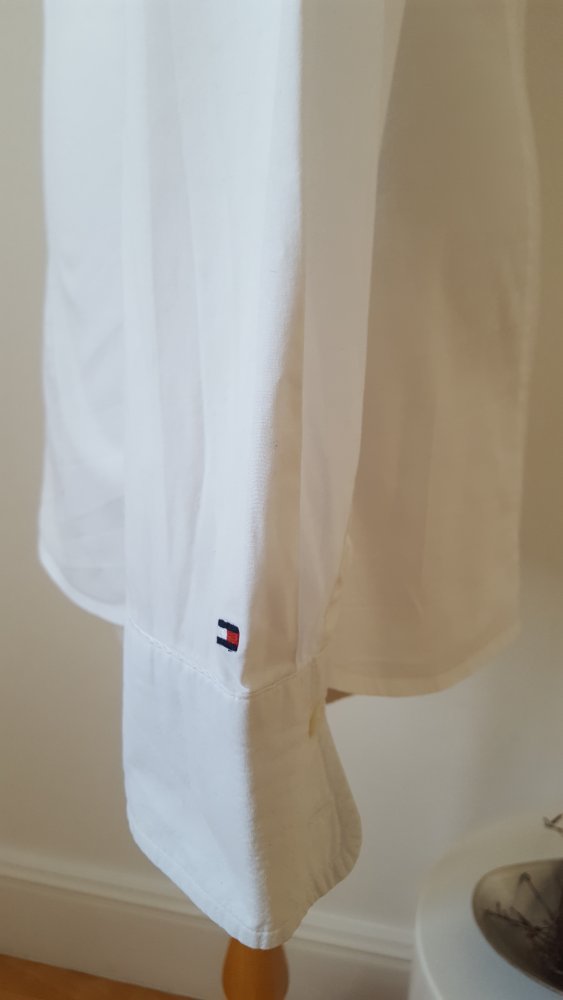 tommy hilfiger Hemd Bluse weiß Gr. S M
