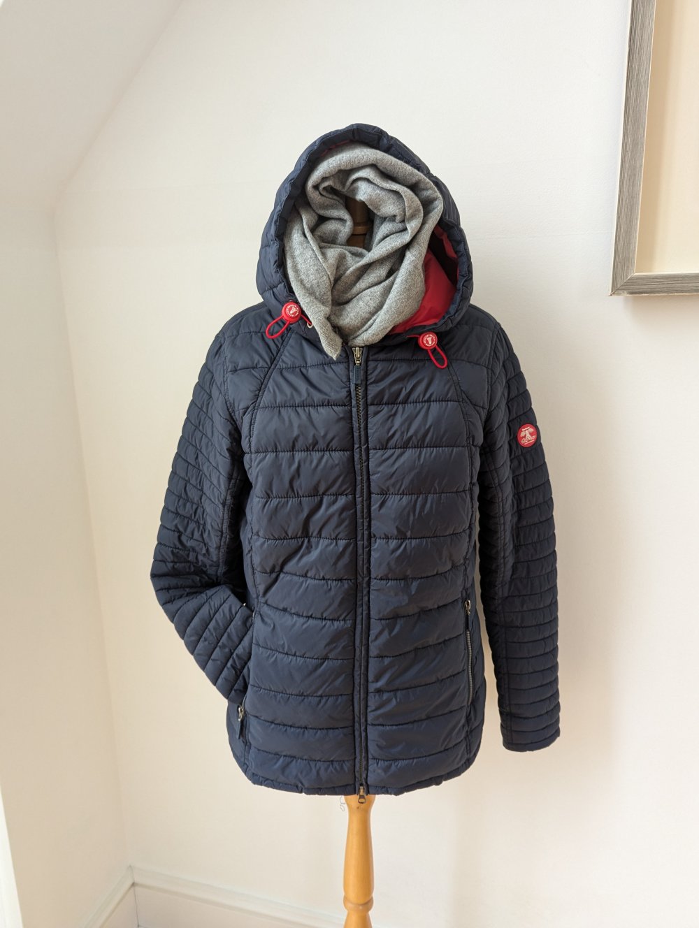 Barbour Winter Jacke Gr.M blau wie Daunen Steppjacke