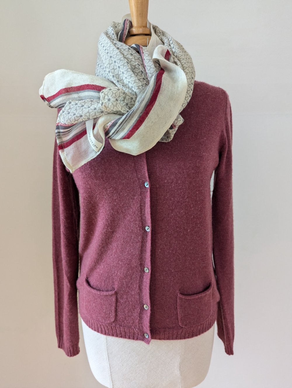 Marie Lund Strickjacke Pure Cashmere Kaschmir Gr.XS