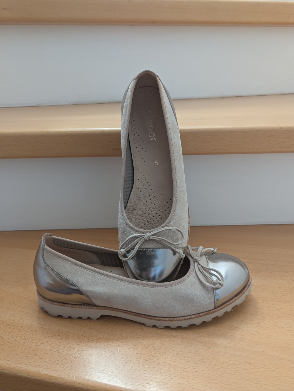 Gabor Schuhe Gr.5 38 w NEU Blockabsatz Ballerina