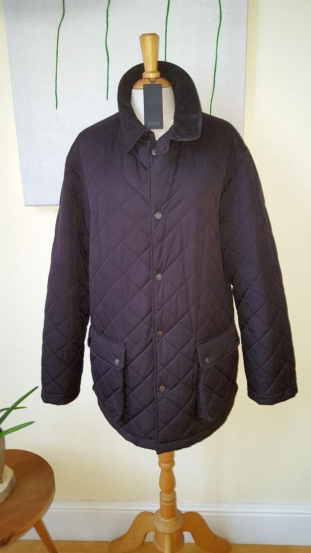 Joop Stepp Jacke schwarz Gr.48 S M Klassisch Chino Hose Barbour