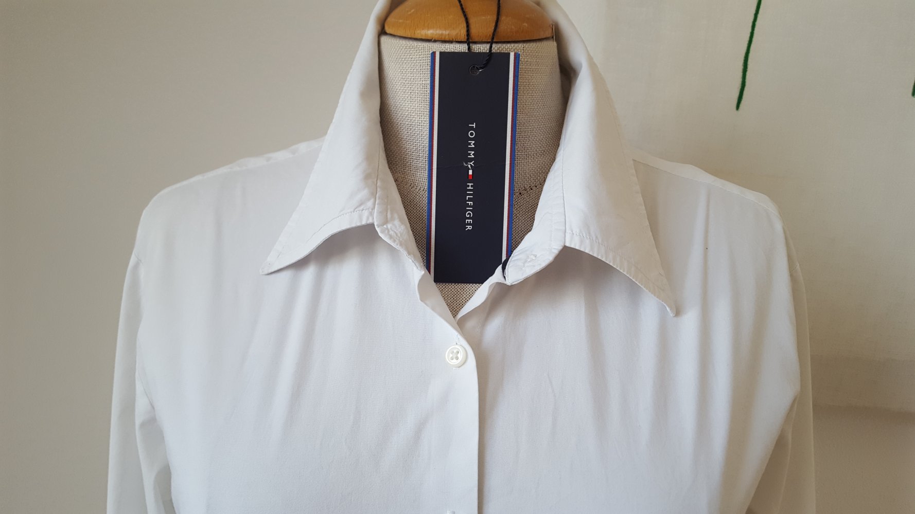 tommy hilfiger Hemd Bluse weiß Gr. S M