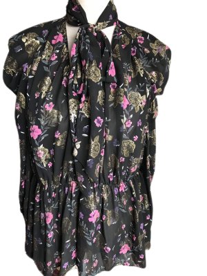 BLUMENPRINT OBERTEIL MIT LANGEN ÄRMELN 