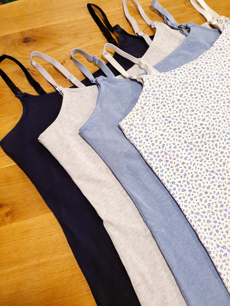 4x Stilltops Gr. L H&M Stillshirt Stillmode Stilloberteil 