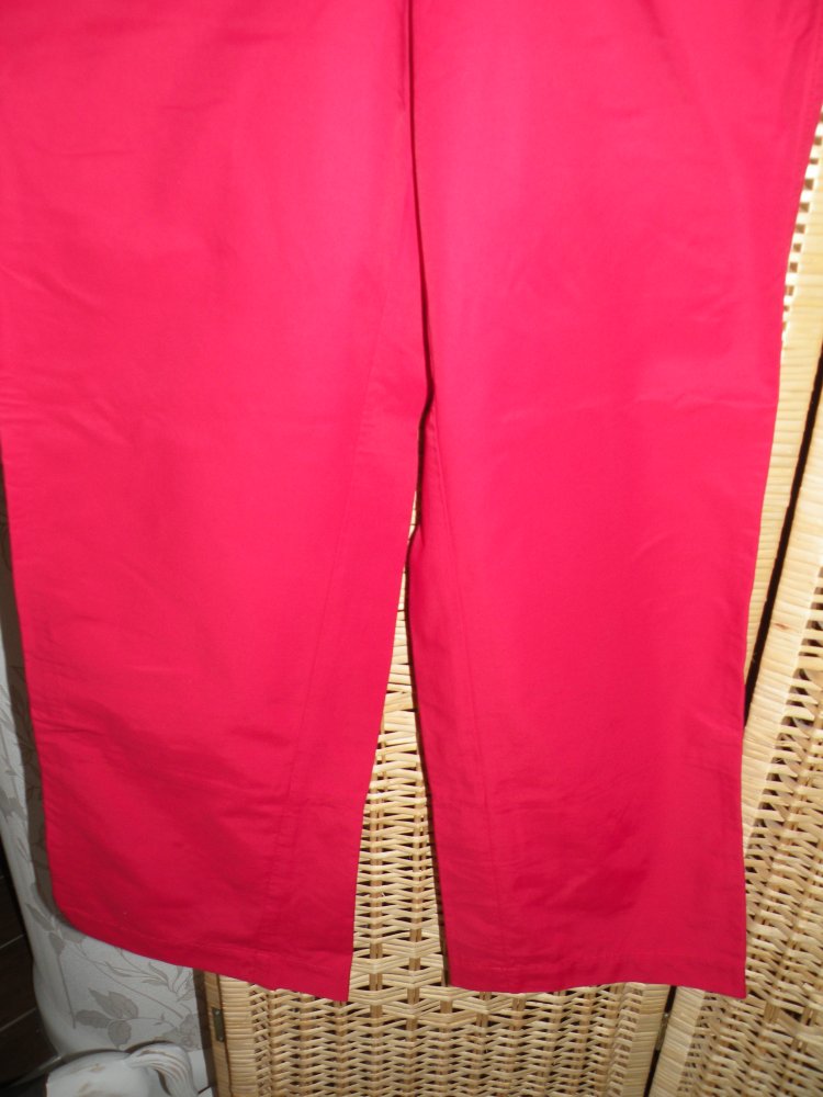 7/8 Mädchen Damen Sommer Hose Rot Hummer Esprit super Zustand Gr. 36
