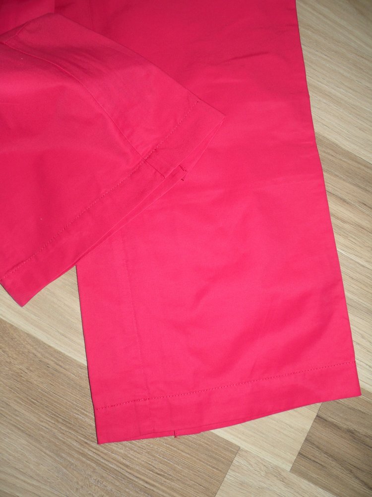 7/8 Mädchen Damen Sommer Hose Rot Hummer Esprit super Zustand Gr. 36