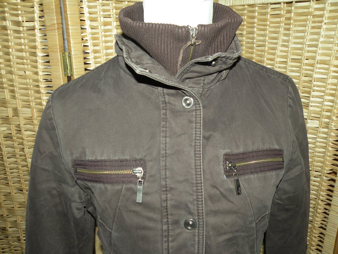 Damen Wintermantel Übergangsjacke Parka s.Oliver Braun Gr. 36 38