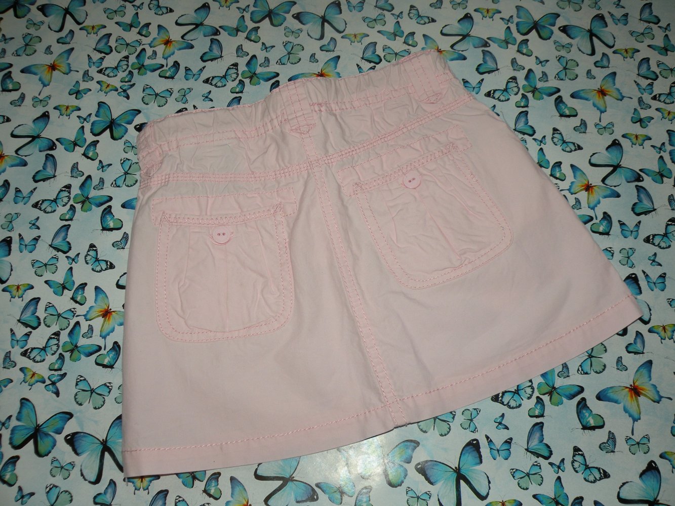 Mädchen Sweet H&M Sommer Rock Gr. 104 rosa verstellbar top Zustand