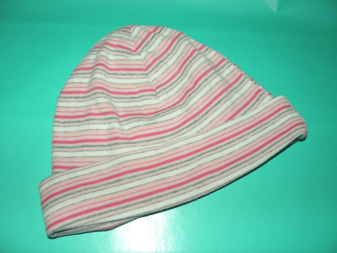 GIRLS Set Paket Mützen Herbst Übergang 2 Stück Topolino Gr 74/80 86/92 gestreift