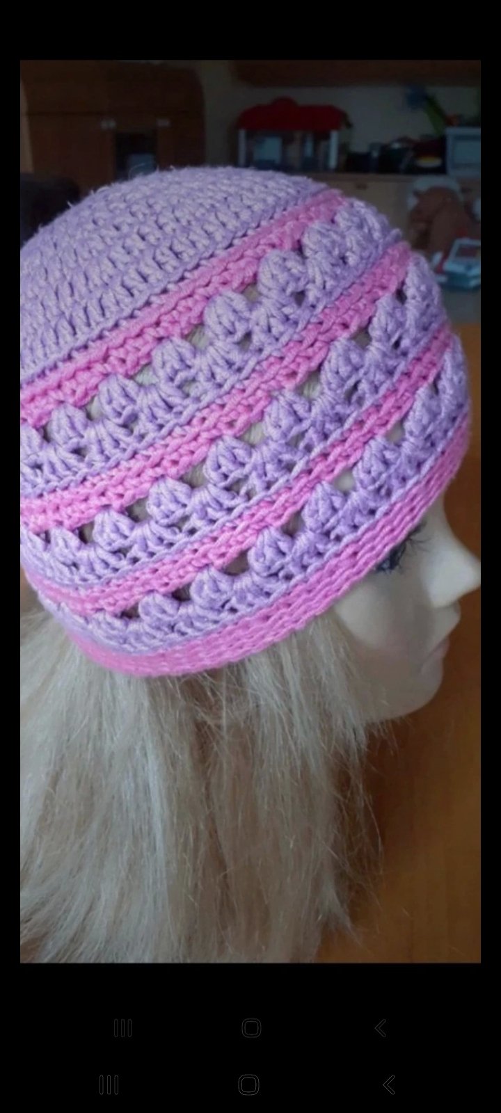 Mütze gehäkelt