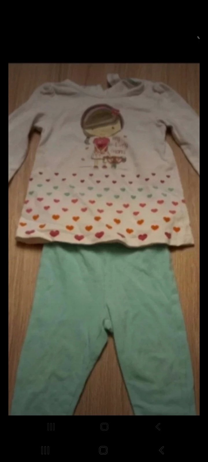 Langarmshirt und Legging