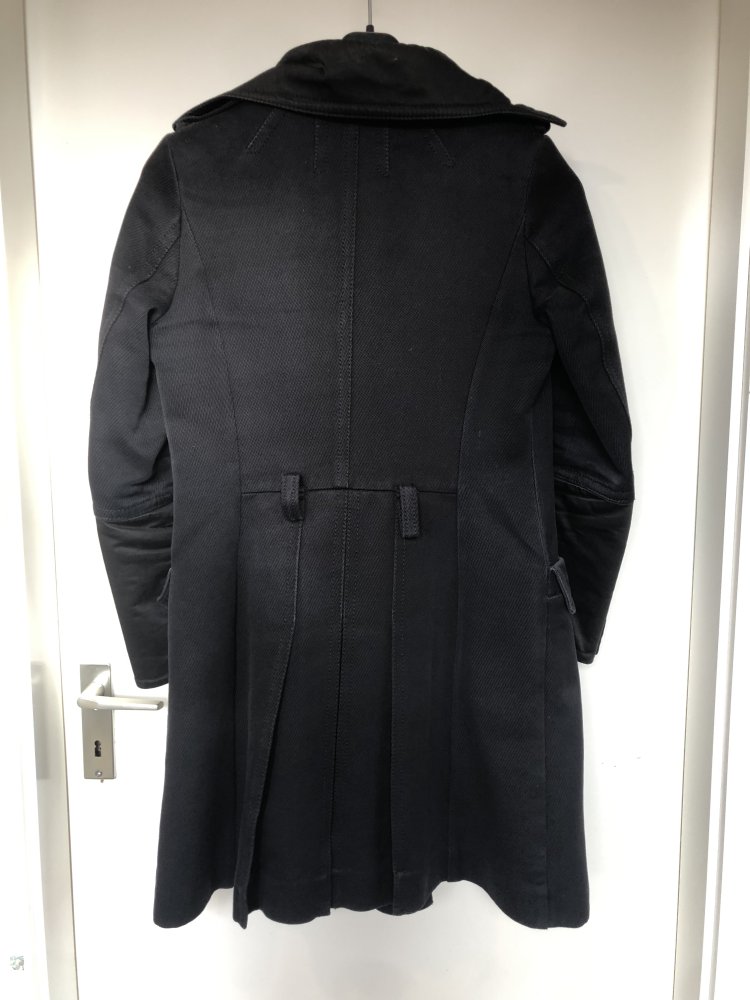 Drykorn Mantel Jacke Coat schwarz, Gr. 38, Cord, stabil
