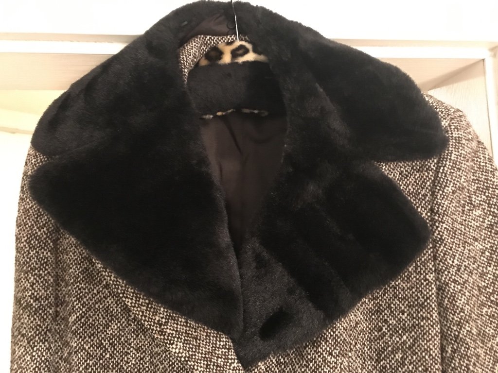 Mantel von Defendo  Vintage Pfeffer&Salz