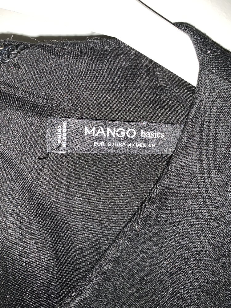 Schwarzes Kleid von Mango - Größe S - Zustand: Gut!