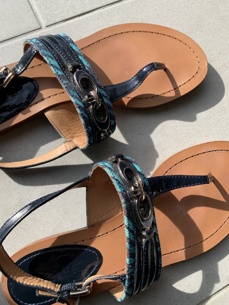 Zehentrenner in Größe 35/36 - Zustand: gut!