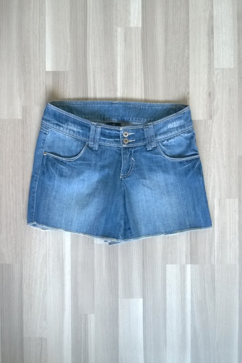 Jeansshorts Shorts Hose Hotpants blau used Gr. 36 flame