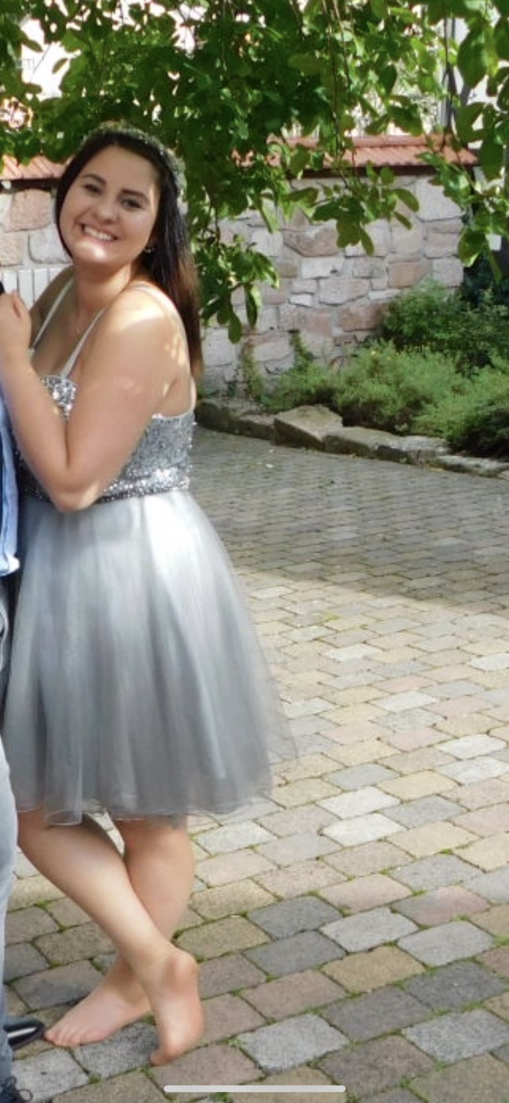 Graues Abendkleid von Magic Nights