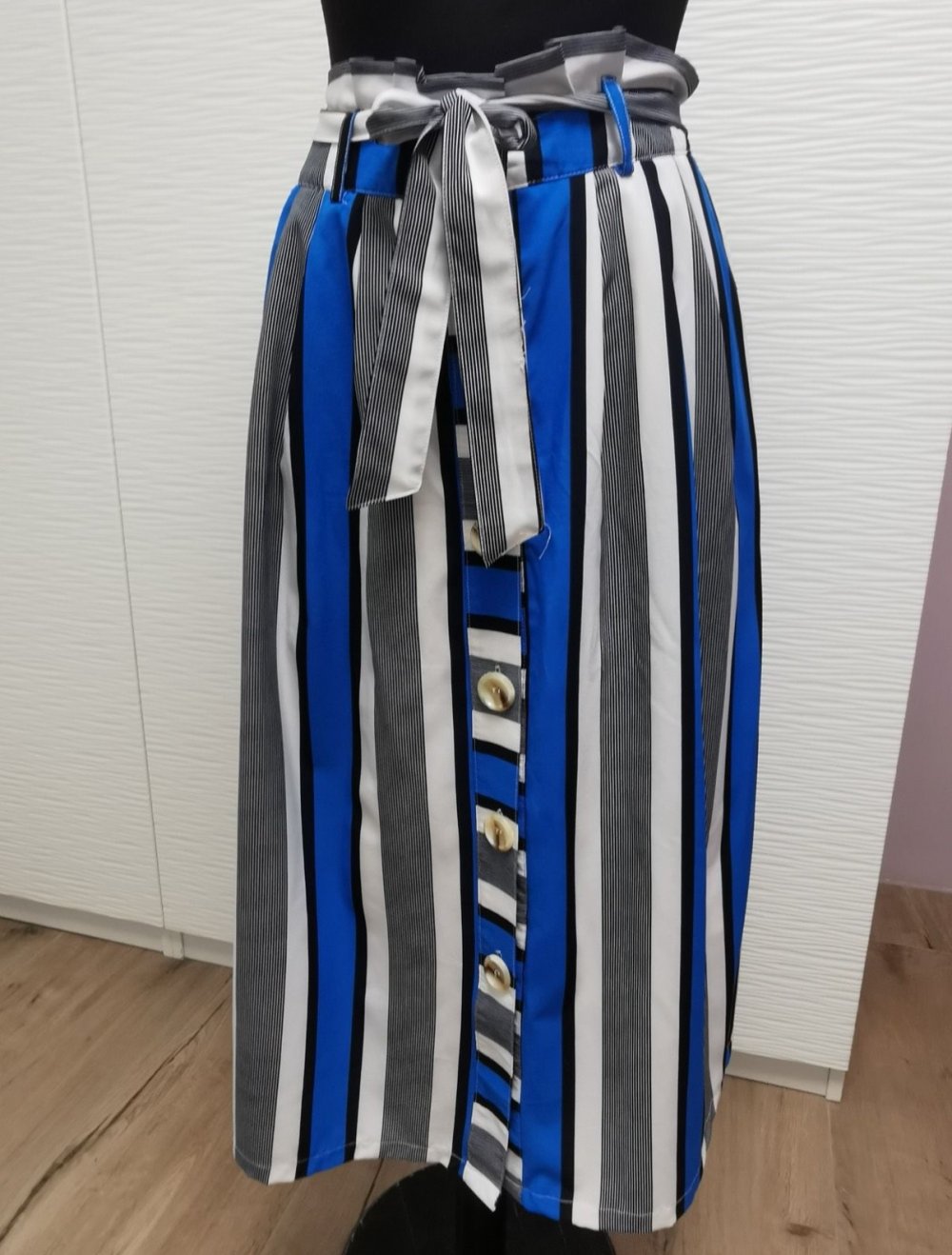 Penn&Ink N.Y. Rock Paper blau, schwarz-weiß 38/40