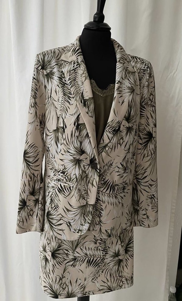 Fransa Kombi Set aus Rock und Blazer L/XL 42 Kostüm