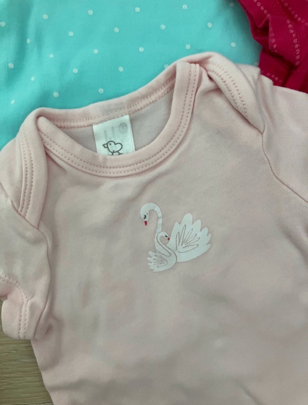 Babybody Newborn 3 Stück 56 Kurzarmbody Baby Club