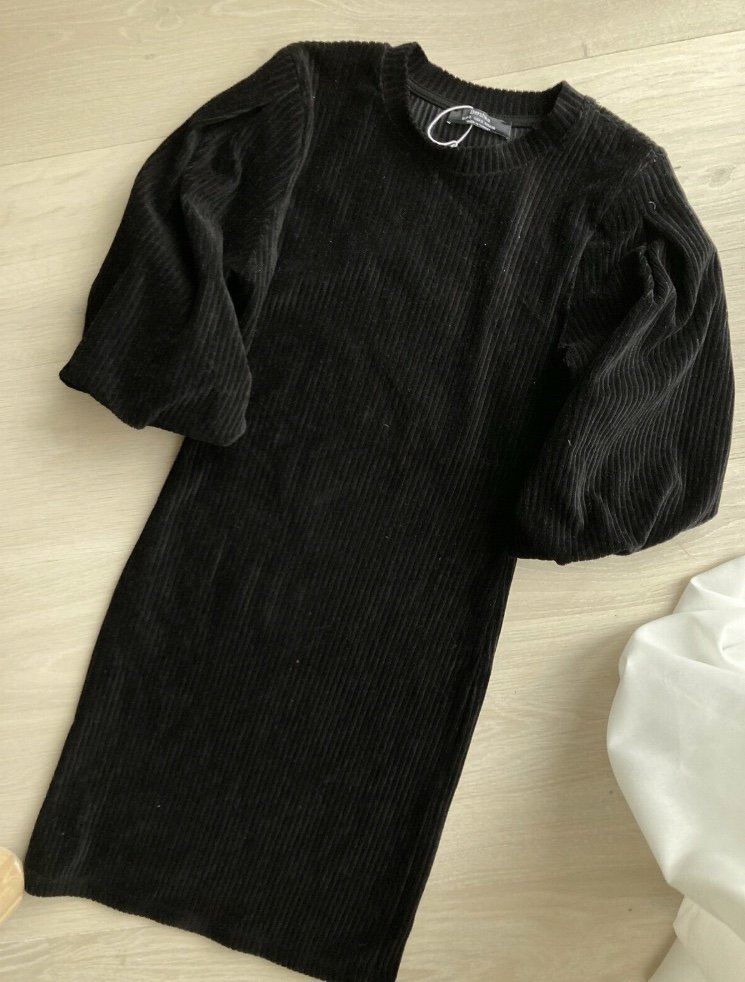 Bershka Kleid 36 S Neu Volumenärmel ❤️