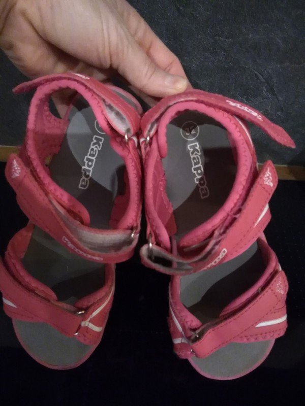 rosa Sandalen Gr. 32 von Kappa