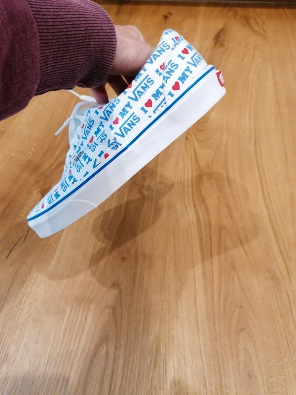 neue Vans Gr. 40 weiß blau Heart Era (I Heart (True White)