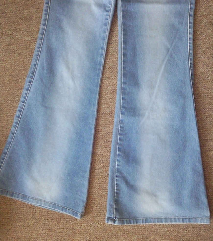 Blaue Damen Jeans, Marke: Kool, Gr.176, Gr.S?, ca. W28