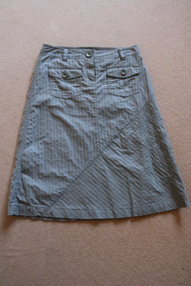 S.Oliver Rock khaki Gr. 36 -  stylisch -