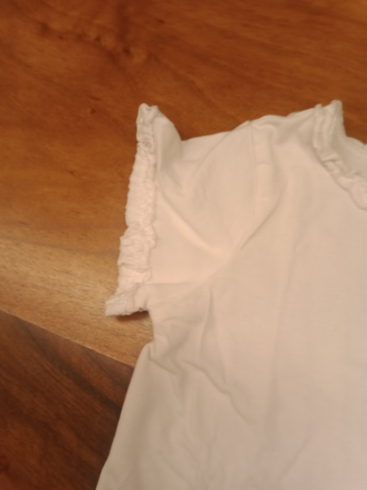 weisses Basic T-Shirt