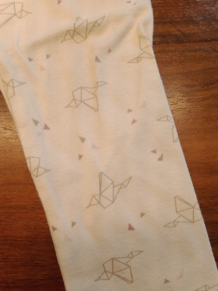 weisse Leggins mit Vögel