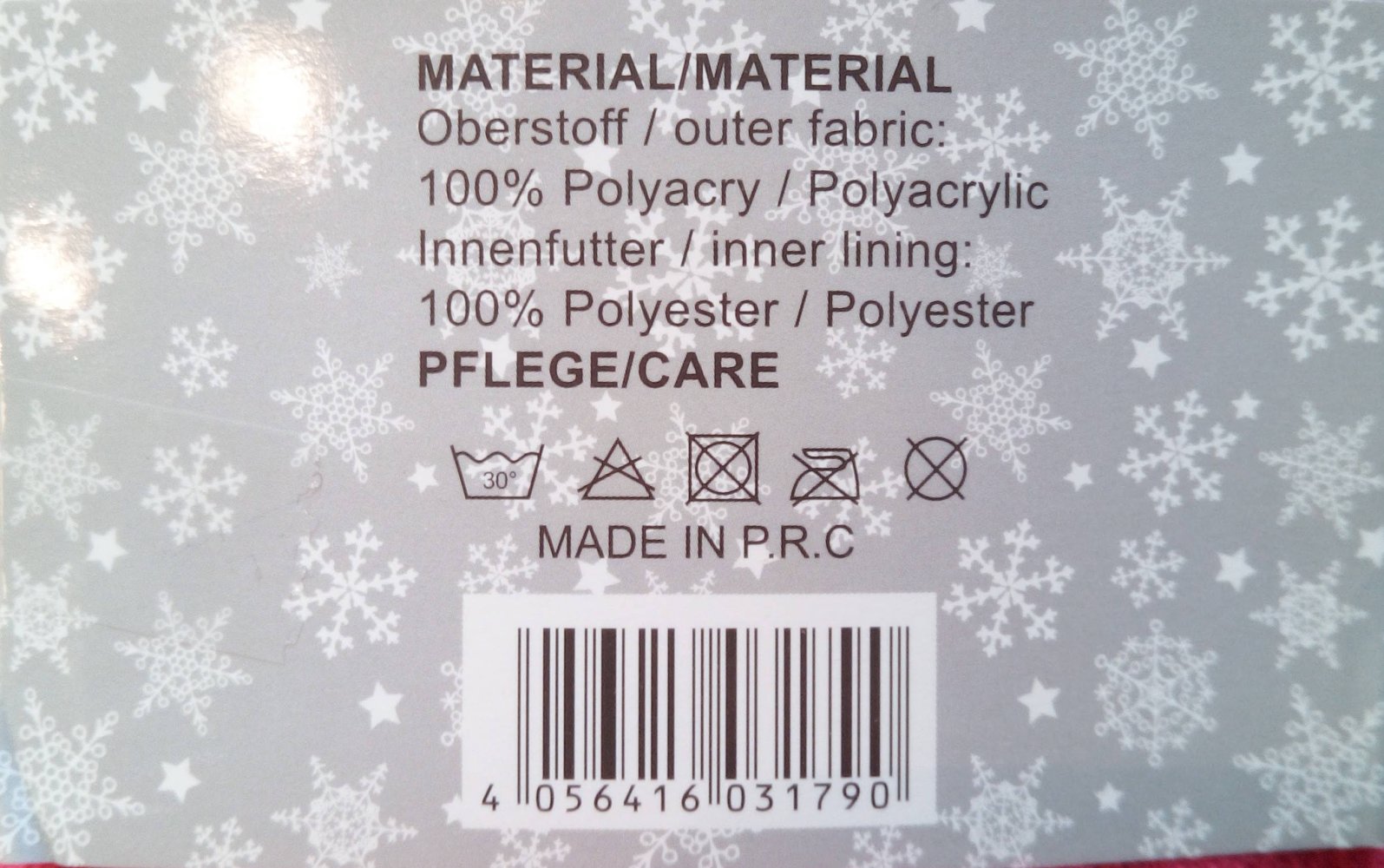 Hüttensocken neu grau mit Punkten