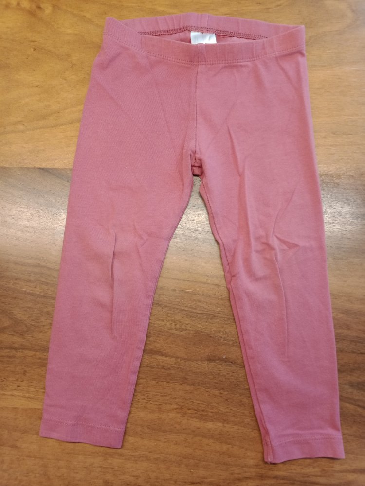 Leggins pflaumefarben Gr. 92