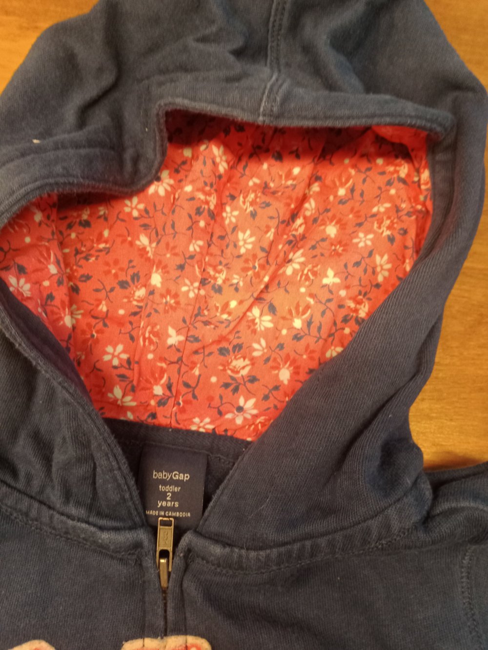 Uebergangsjäckchen blau / pink GAP