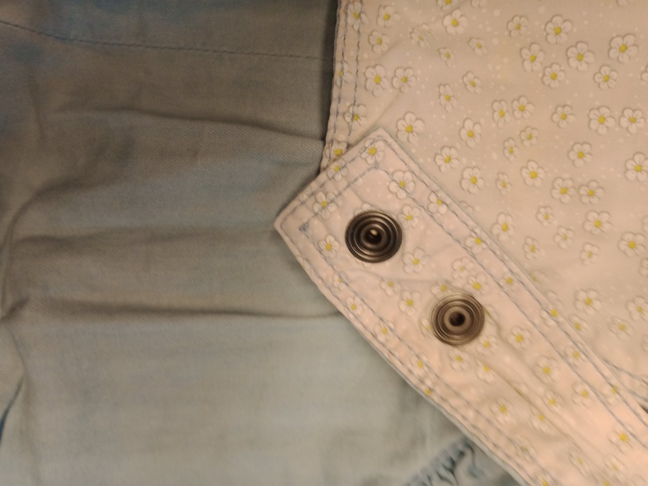 Jeans-Latzhose Shorts mit Herz