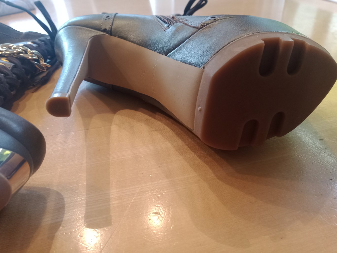 Fersengold Stiefeletten High Heels Gr. 36