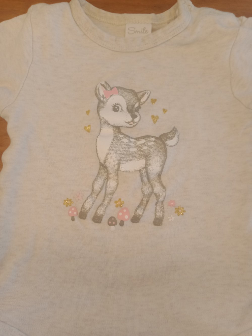 beiger Body langarm Bambi