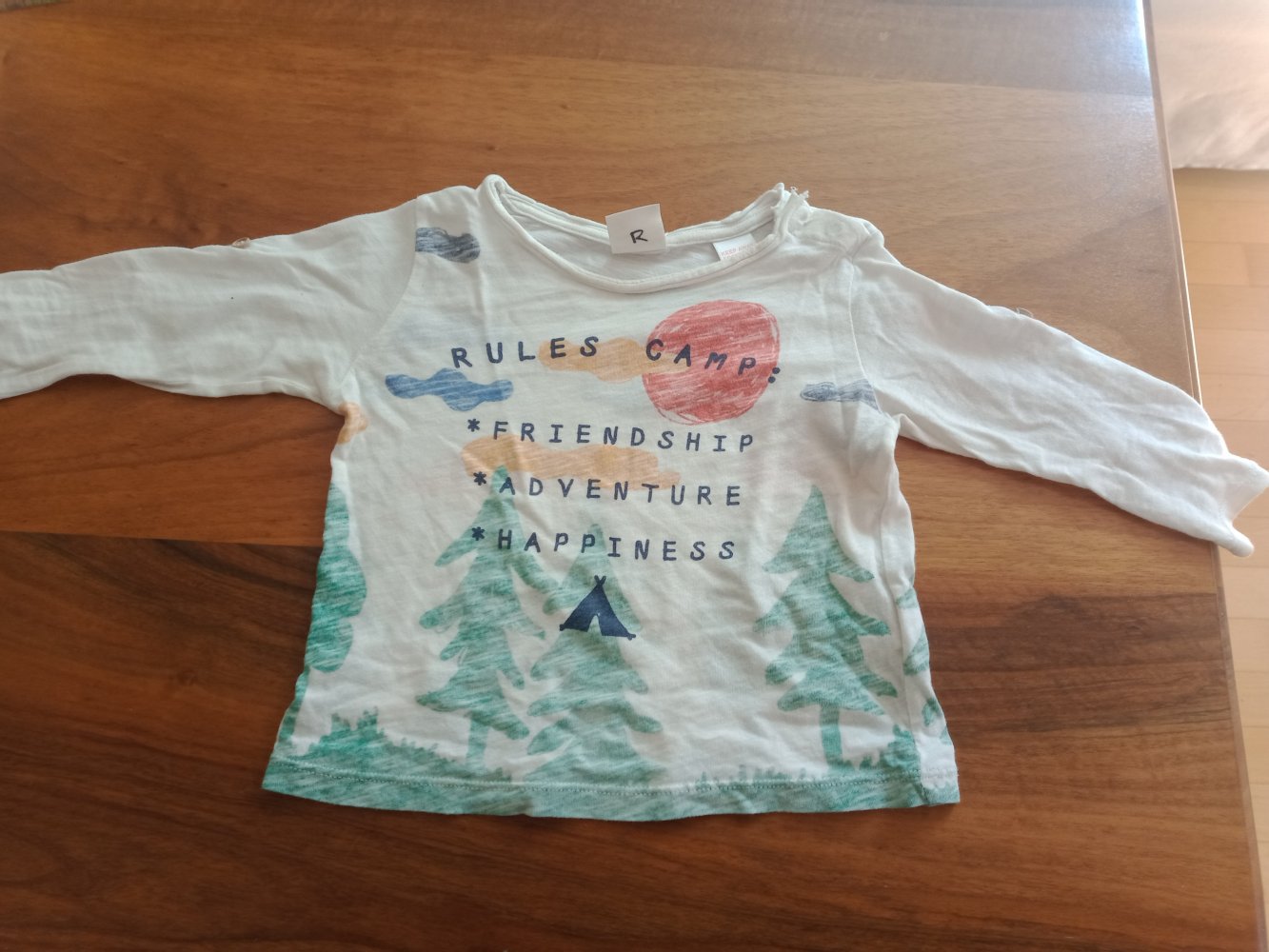 dünnes Sweatshirt Rules Camp