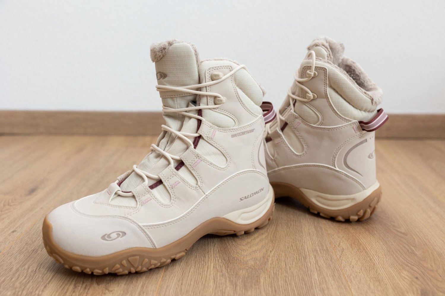 Salomon Winterschuhe Gr.40 beige *wasserfest warme Boots