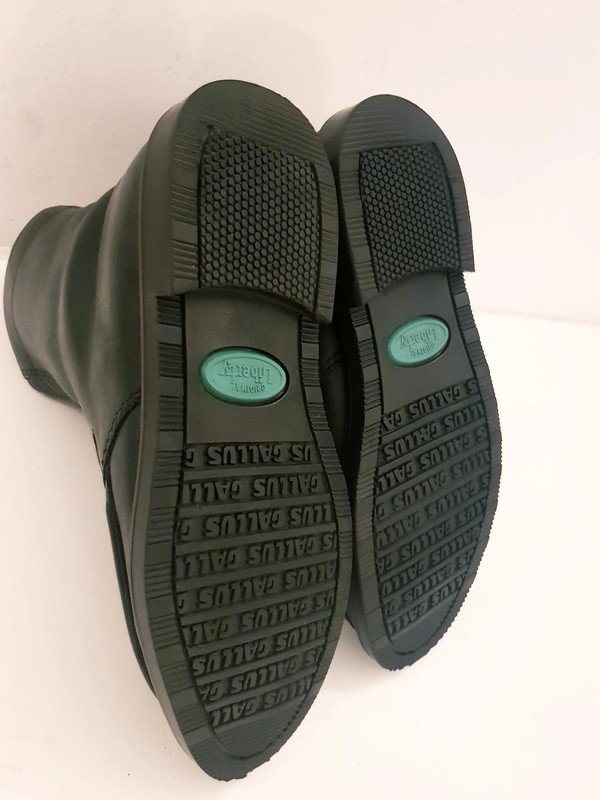 Herrenstiefel - Leder -Stiefeletten schwarz, Lammfell gefüttert Gr. 41/42