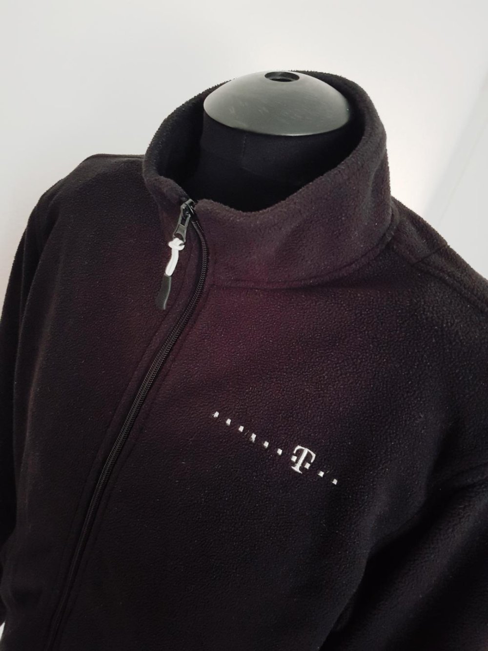 telekom jacke schwarz mit Softshelljacke Gr. -M- Top-Zustand