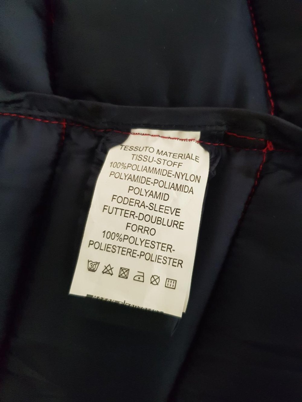 Damenjacke gesteppt Monte Cervino rot m. Kapuze Gr. XL w. Neu