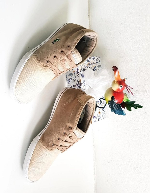 Lacoste Sneaker Freizeit Schuhe Herren Gr. 43