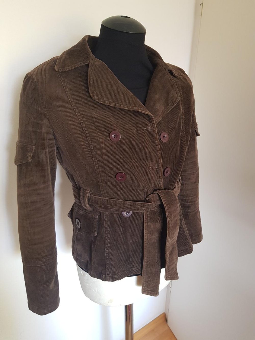 Cordjacke für Mädchen in braun Gr. -L- Jeans W&W TOP 