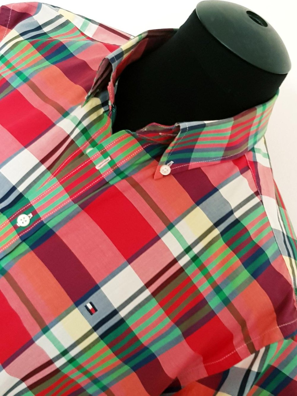 Kurzarmhemd Tommy Hilfiger-Modisches Karomuster TOP